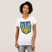 Trident Flag Ukraine T-Shirt (Vorne ganz)