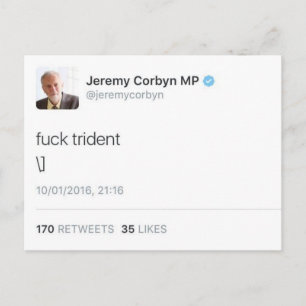 Trident Postkarte