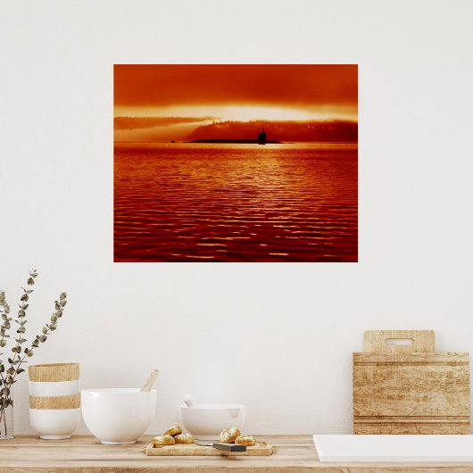 Trident Sub Poster (Küche)