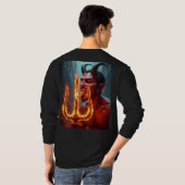 Trident zum Teufel T-Shirt (Schwarz voll)