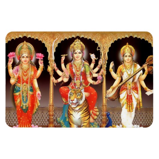 Tridevi Magnet - Version 2 (Horizontal)