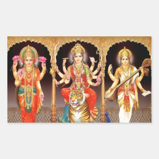 Tridevi Stickers - Version 2 (Vorderseite)