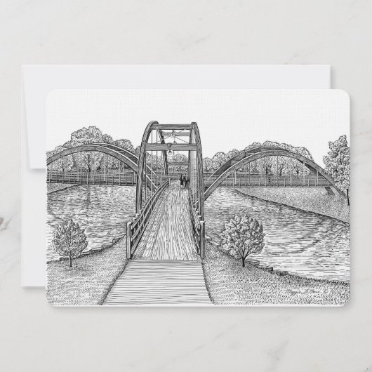 Tridge Einladungen - Midland Michigan (Vorderseite)