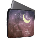 Trieb für den Mond inspirierend Newoprene Laptop Laptopschutzhülle (Vorne Rechts)