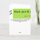 "Trieb für den Mond" Karte (Rückseite)