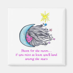 Trieb für den Mond Magnet