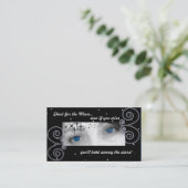 Trieb für den Mond, selbst wenn Sie Sie verfehlen, Visitenkarte (Stehend Vorderseite)