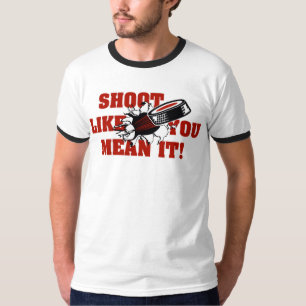 Trieb mögen Sie gemein es - Hockey T-Shirt