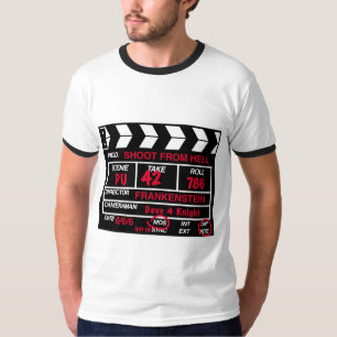 Trieb vom Höllen-Kamera-Schiefer-T - Shirt