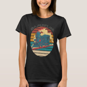 Triebfahrzeugführer Eisenbahn Dampflokomotive Eise T-Shirt