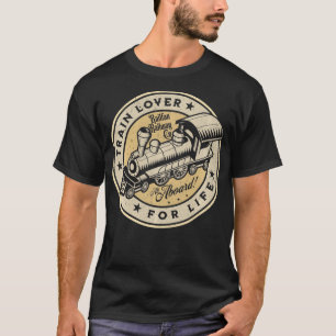 Triebfahrzeugführer für die Lokomotive-Eisenbahn V T-Shirt