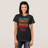 Triebfahrzeugführer für Lebensdauer T-Shirt (Vorne ganz)