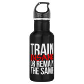 Triebfahrzeugführer oder gleich bleiben edelstahlflasche (Vorderseite)