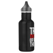 Triebfahrzeugführer oder gleich bleiben edelstahlflasche (Links)