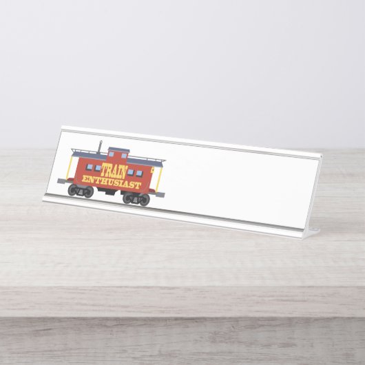 Triebfahrzeugführer Schreibtischnamensplakette (Vorderseite )