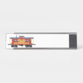 Triebfahrzeugführer Schreibtischnamensplakette (Vorderseite )