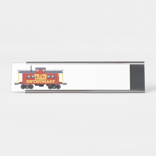 Triebfahrzeugführer Schreibtischnamensplakette (Vorderseite )