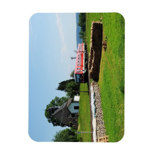 Triebwagen in Simtshausen Magnet (Vertikal)