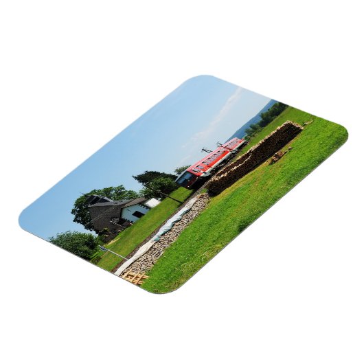 Triebwagen in Simtshausen Magnet (Linke Seite)