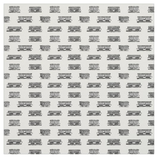 Triebwagen Lokomotivenmuster CUSTOM BG FARBE Stoff (Muster)