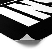 Triebwerkinsan - Motivierend Fahrwerk, Fitness für Poster (Ecke)