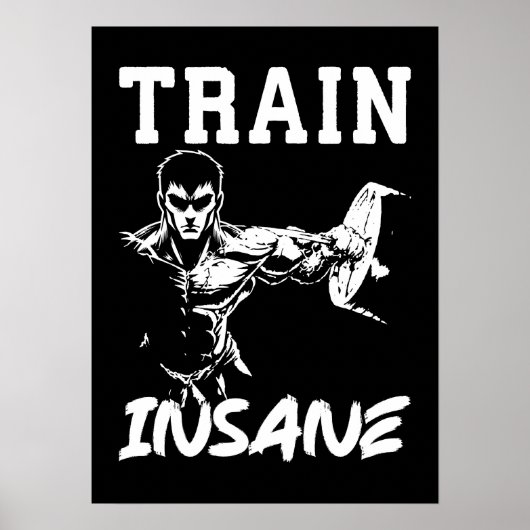 Triebwerkinsane - Fitnessworkout für die Anime-Bod Poster (Vorne)