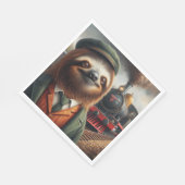 Triebzugingenieur Serviette (Ecke)