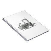 Triebzuglokomotive Notizblock (Rechte Seite)