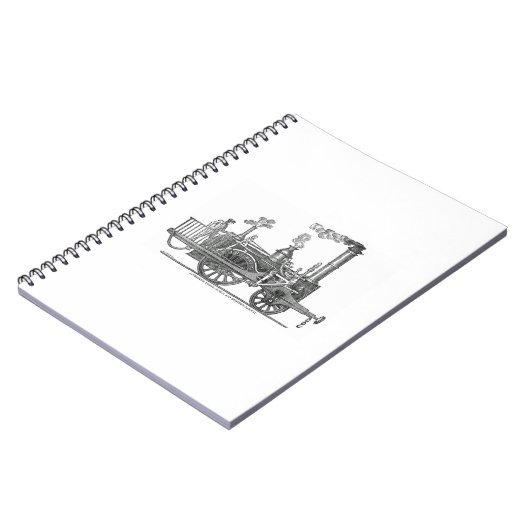 Triebzuglokomotive Notizblock (Linke Seite)