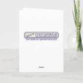 Tried and True Friend Karte (Rückseite)