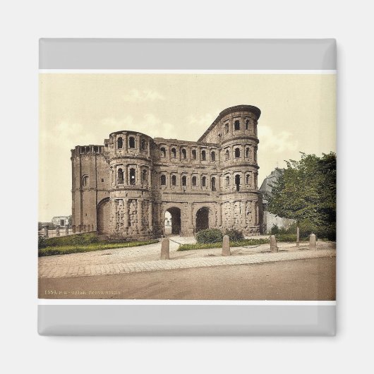 Trier (Bäume), Porta Nigra (Schwarzes Tor), Mosell Magnet (Vorne)