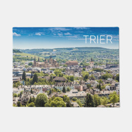 Trier Cityscape Panorama Moselle Deutschland Souve Fußmatte