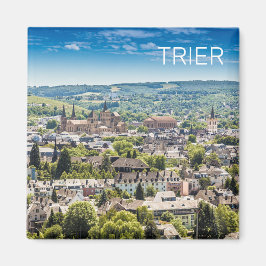 Trier Cityscape Panorama Moselle Deutschland Souve Magnet