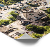 Trier Cityscape Panorama Moselle Deutschland Souve Poster (Ecke)