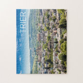 Trier Cityscape Panorama Moselle Deutschland Souve Puzzle (Vertikal)