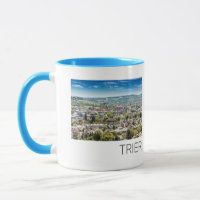 Trier Cityscape Panorama Moselle Deutschland Souve