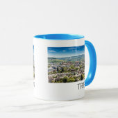 Trier Cityscape Panorama Moselle Deutschland Souve Tasse (VorderseiteRechts)