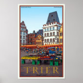 Trier - Hauptmarkt Poster (Vorne)