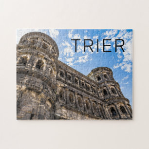 Trier Porta Nigra Rheinland Pfalz Deutschland Puzzle