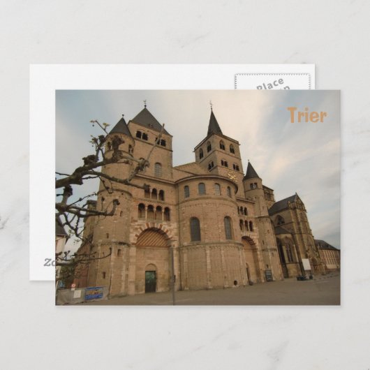 Trier Postkarte (Vorne/Hinten)