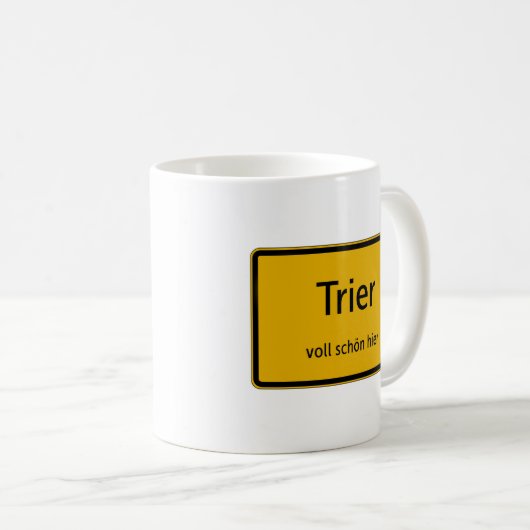Trier Tasse Kaffeetasse Teetasse (VorderseiteRechts)