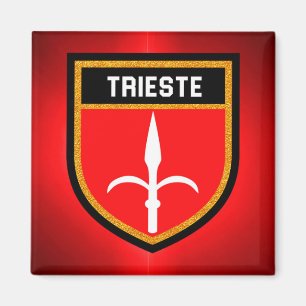 Triest-Flagge Magnet