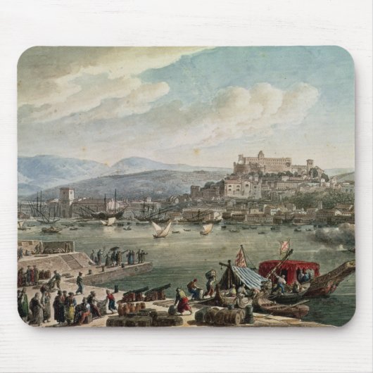 Triest-Hafen, 1802 Mousepad (Vorne)