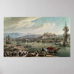 Triest-Hafen, 1802 Poster