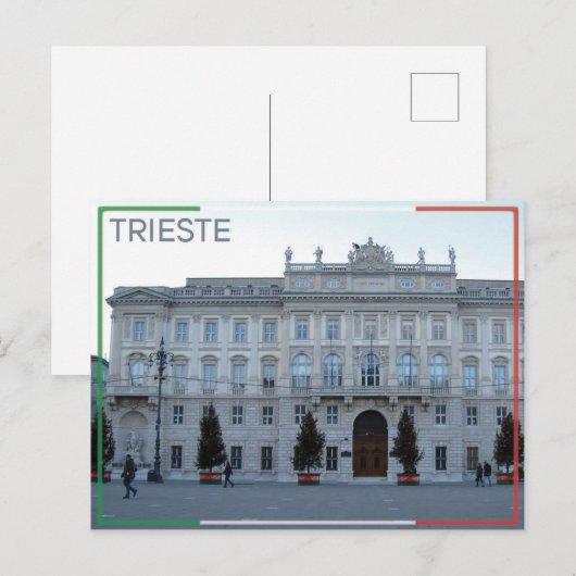 Triest - Italien Postkarte (Vorne/Hinten)