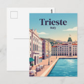 Triest, Italien Postkarte (Vorne/Hinten)