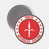 Triest Magnet (Vorderseite/Rückseite)