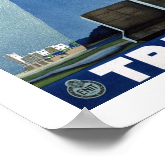 Triest Poster (Ecke)