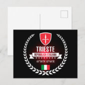 Triest Postkarte (Vorne/Hinten)