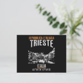 Triest Postkarte (Stehend Vorderseite)